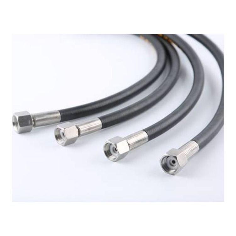 Hydraulic Hose Pipe,Size:Dia-1/2"xLength-3',420bar/6090PSI for Concrete Pump
