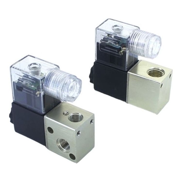 Pneumatic Solenoid Valve 24VDC 1-Coil Dia-12mm.