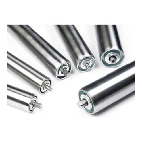 Conveyer Belt Roller,Size:OD-50mmxLength-143mm[Shaft Dia-20mmxLength-210mm]for Asphalt Plant